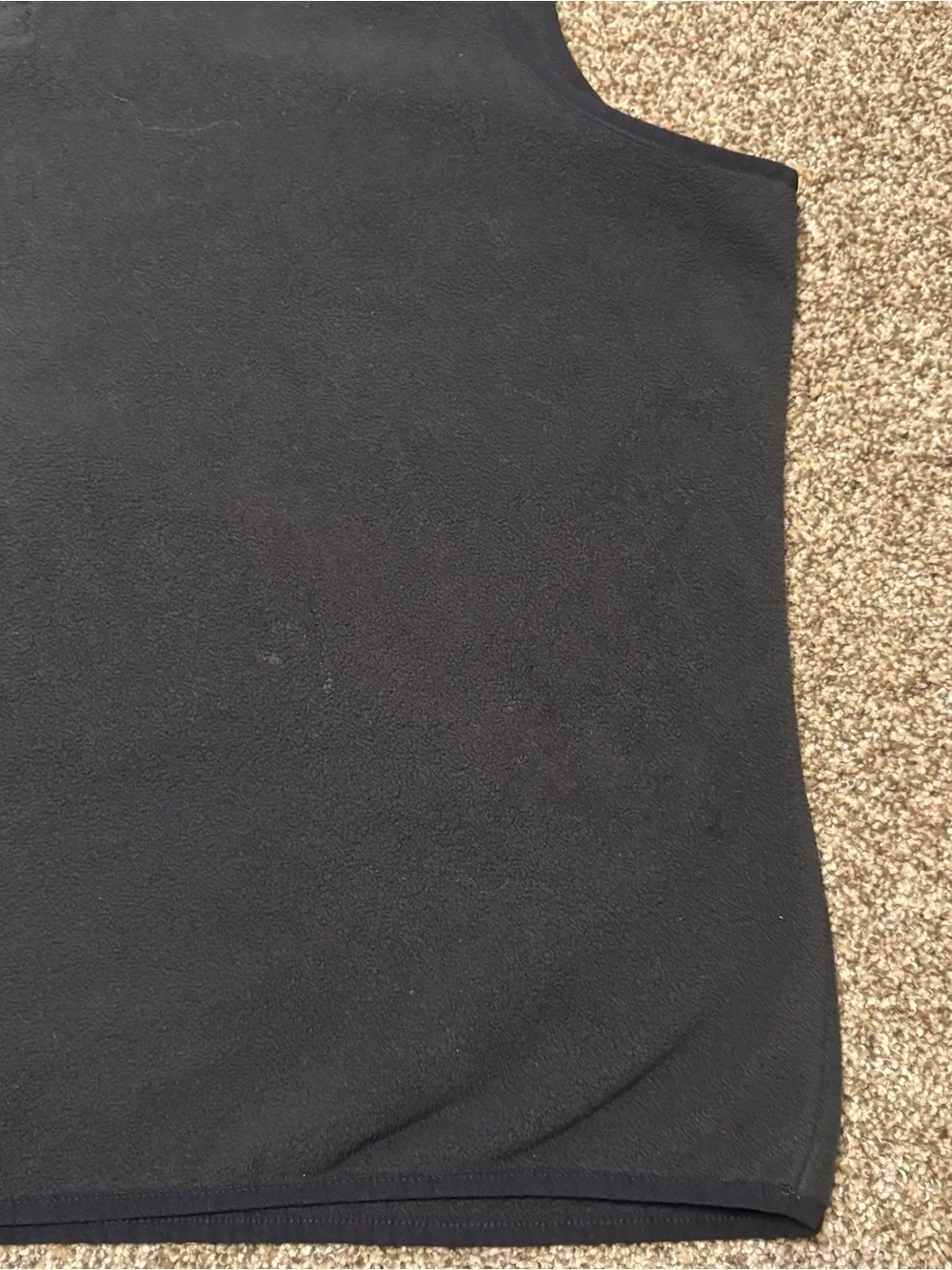 Katy Golf Embroider Logo Nike Vest Black Standard Fit Men's XL 1/4 Zip